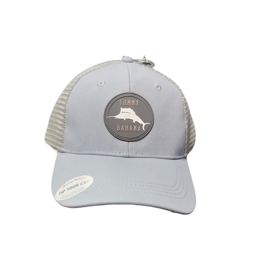 NWT Men's Tommy Bahama Tip Your Cap Hat Adjustable Size  Blue /white